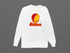 Pittsburg State Stealie Premium Unisex Long-Sleeve — Design: Pittsburg State University — White
