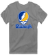 Pittsburgh Stealie Premium Unisex T-Shirt — Design: Pittsburgh University of — Dark Heather