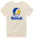 Pittsburgh Stealie Premium Unisex T-Shirt — Design: Pittsburgh University of — Sand