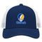 Pittsburgh Stealie Premium Unisex Trucker Cap — Design: Pittsburgh University of — Navy/White