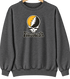 Pittsburgh Baseball Stealie Grateful Dead Crewneck — Pittsburgh Pirates — Dark Heather