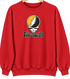Pittsburgh Baseball Stealie Grateful Dead Crewneck — Pittsburgh Pirates — Red