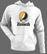 Pittsburgh Baseball Stealie Grateful Dead Hoodie — Pittsburgh Pirates — White/Grey