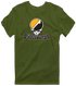 Pittsburgh Baseball Stealie Grateful Dead T-Shirt — Pittsburgh Pirates — Military Green