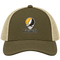 Pittsburgh Baseball Stealie Grateful Dead Trucker Cap — Pittsburgh Pirates — Moss/Khaki