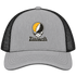 Pittsburgh Baseball Stealie Grateful Dead Trucker Cap — Pittsburgh Pirates — Heather Grey/Black