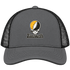 Pittsburgh Baseball Stealie Grateful Dead Trucker Cap — Pittsburgh Pirates — Charcoal/Black