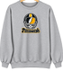 Pittsburgh Helmet Stealie Premium Unisex Crewneck — Pittsburgh Steelers — Sport Grey