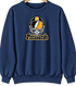Pittsburgh Helmet Stealie Premium Unisex Crewneck — Pittsburgh Steelers — Navy