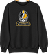 Pittsburgh Helmet Stealie Premium Unisex Crewneck — Pittsburgh Steelers — Black