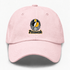 Pittsburgh Helmet Stealie Premium Unisex Dad Hat — Pittsburgh Steelers — Pink