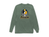 Pittsburgh Helmet Stealie Premium Unisex Long-Sleeve — Pittsburgh Steelers — Light Green