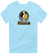 Pittsburgh Helmet Stealie Premium Unisex T-Shirt — Pittsburgh Steelers — Light Blue