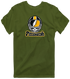 Pittsburgh Helmet Stealie Premium Unisex T-Shirt — Pittsburgh Steelers — Military Green