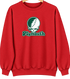 Plymouth Stealie Premium Unisex Crewneck — Design: Plymouth College — Red