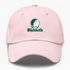 Plymouth Stealie Premium Unisex Dad Hat — Design: Plymouth College — Pink