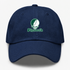 Plymouth Stealie Premium Unisex Dad Hat — Design: Plymouth College — Navy