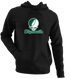 Plymouth Stealie Premium Unisex Hoodie — Design: Plymouth College — Black
