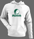 Plymouth Stealie Premium Unisex Hoodie — Design: Plymouth College — White/Grey