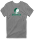 Plymouth Stealie Premium Unisex T-Shirt — Design: Plymouth College — Dark Heather