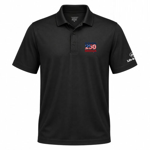 Be Grateful America Premium Performance Polo