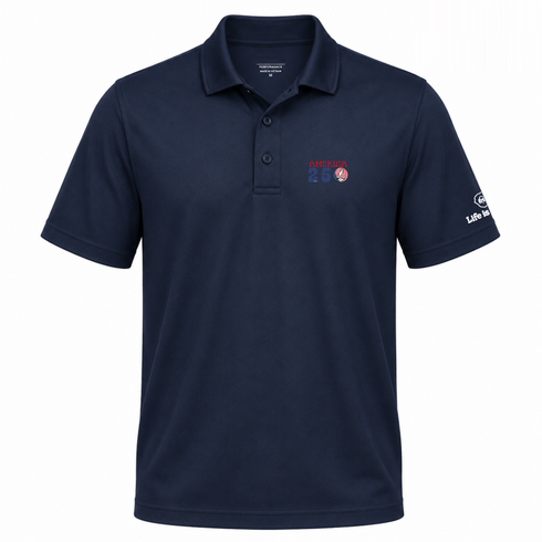 America 250 Premium Stealie Performance Polo