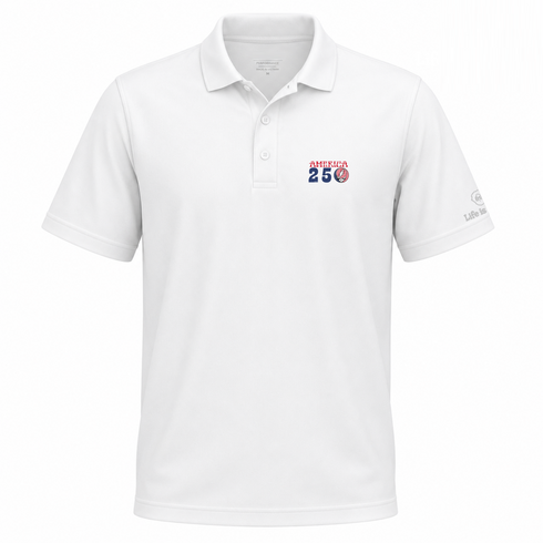 America 250 Premium Stealie Performance Polo