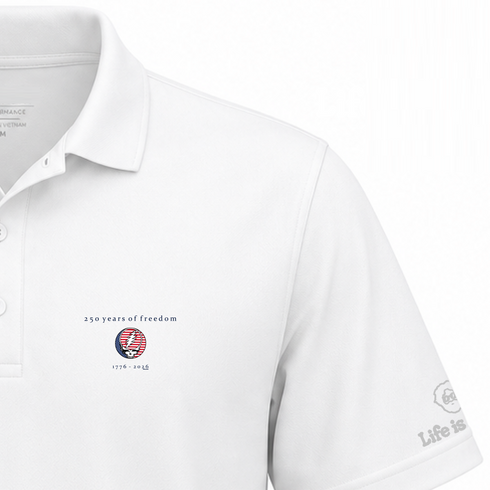 250 Years of Freedom Stealie Performance Polo