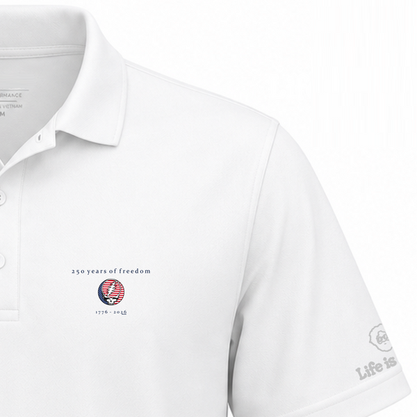 250 Years of Freedom Stealie Performance Polo