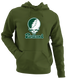 Portland Stealie Premium Unisex Hoodie — Design: Portland State University — Military Green