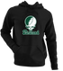 Portland Stealie Premium Unisex Hoodie — Design: Portland State University — Black
