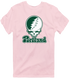 Portland Stealie Premium Unisex T-Shirt — Design: Portland State University — Light Pink
