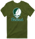 Portland Stealie Premium Unisex T-Shirt — Design: Portland State University — Military Green