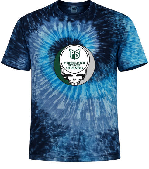 Portland State University Stealie Tie-Dye T-Shirt