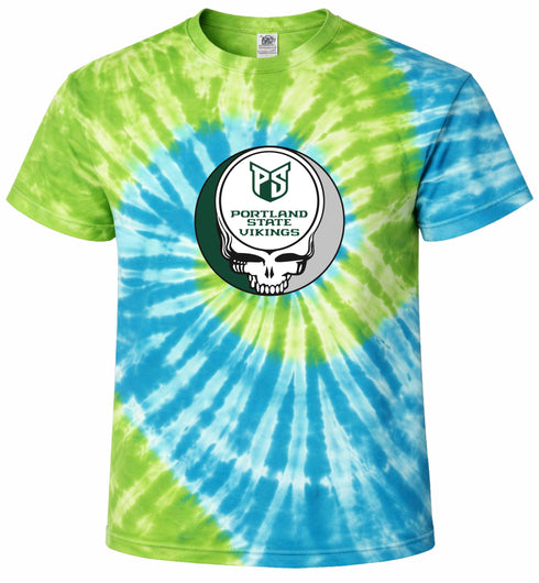 Portland State University Stealie Tie-Dye T-Shirt