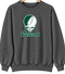 Portland Stealie Premium Unisex Crewneck — Design: Portland State University — Dark Heather