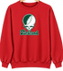 Portland Stealie Premium Unisex Crewneck — Design: Portland State University — Red