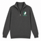 Portland Stealie Premium Unisex Quarter-Zip — Design: Portland State University — Charcoal