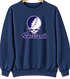 Portland Stealie Premium Unisex Crewneck — Design: Portland University of — Navy