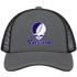 Portland Stealie Premium Unisex Trucker Cap — Design: Portland University of — Charcoal/Black