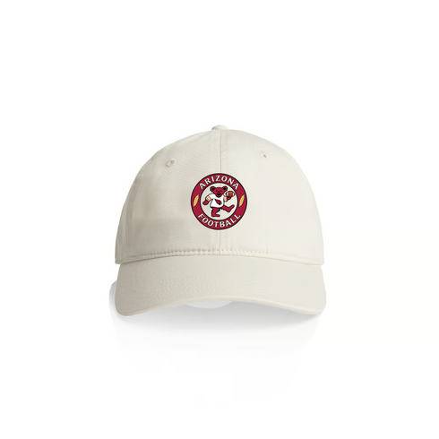 Arizona Football Dancing Bear Stealie Dad Hat - White