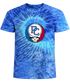 Presbyterian College Stealie Tie-Dye T-Shirt
