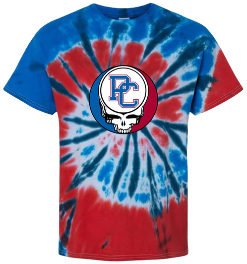 Presbyterian College Stealie Tie-Dye T-Shirt