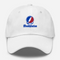Presbyterian Stealie Premium Unisex Dad Hat — Design: Presbyterian College — White