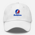 Presbyterian Stealie Premium Unisex Dad Hat — Design: Presbyterian College — White