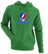 Presbyterian Stealie Premium Unisex Hoodie — Design: Presbyterian College — Irish Green