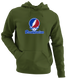 Presbyterian Stealie Premium Unisex Hoodie — Design: Presbyterian College — Military Green