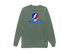 Presbyterian Stealie Premium Unisex Long-Sleeve — Design: Presbyterian College — Light Green