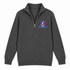 Presbyterian Stealie Premium Unisex Quarter-Zip — Design: Presbyterian College — Charcoal