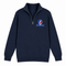 Presbyterian Stealie Premium Unisex Quarter-Zip — Design: Presbyterian College — Navy
